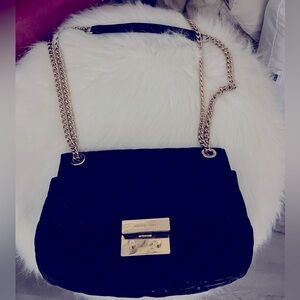 Michael Kors black quilted bag